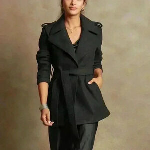 Banana Republic Belted Collar Jacket